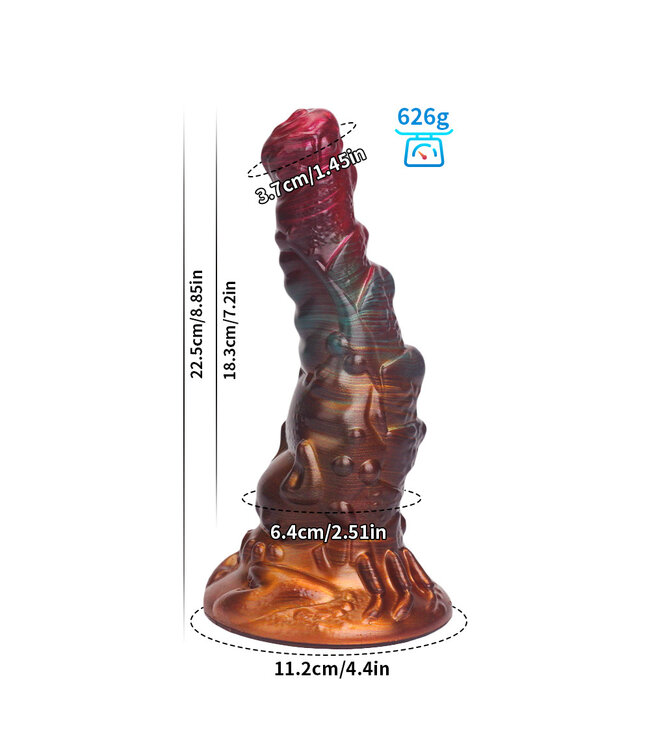 Giant Space Intruders Interstellar Ecstasy Dildo 22,5 cm – Buitenaards Genot