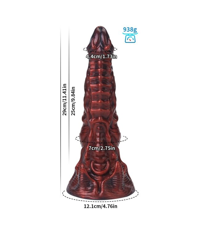 Giant Space Intruders Orion's Lust Dildo 29 cm – Kosmisch Genot & Premium Siliconen