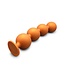 Kiotos Sport Balls Kiotos XXL Silicone Anal Beads 4 Large Balls 46 cm Diepe Stimulatie