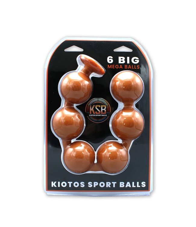 Kiotos Sport Balls Kiotos Sport Balls – 6 große Megabälle aus hautfreundlichem Silikon
