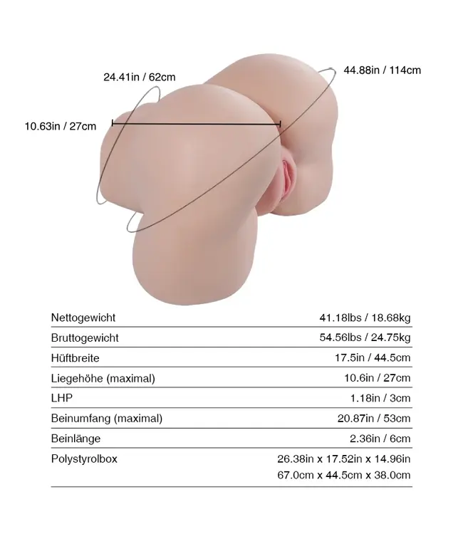 Tantaly Tantaly Daisy Pro Met Tantabutt & Tantaremoval, Verstelbare Heupen, 18,7 kg
