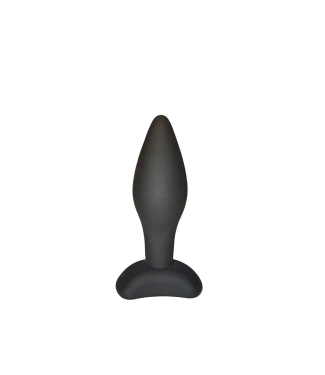 Small Black Silicone Anal Plug - Beginner-Friendly Comfort & Safety