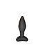 Beginnersvriendelijke Zwarte Silicone Anal Plug Met Veilig Basisontwerp