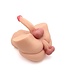 Kiotos Kiotos Dubbele Stimulator Masturbator Met Realistische Penis en Dildo
