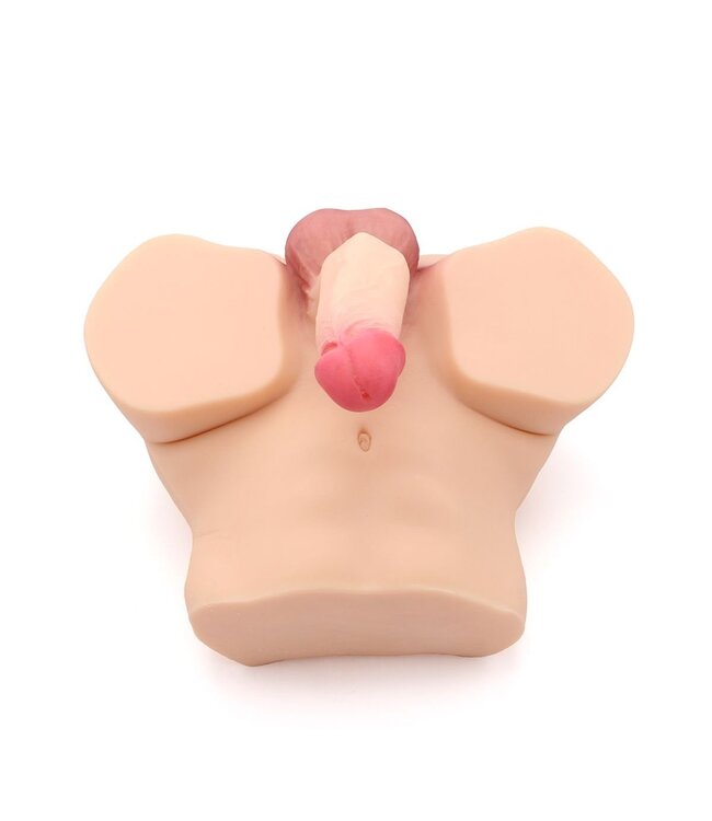 Kiotos Kiotos Dubbele Stimulator Masturbator Met Realistische Penis en Dildo