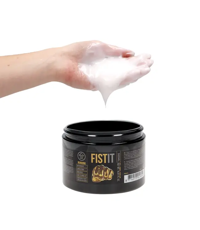 Fist It by Shots Fist It Black Label Numbing Lubricant 500ml - Water-Based Pleasure