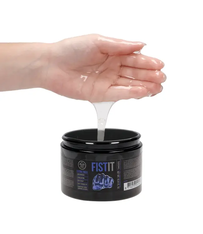 Fist It by Shots Fist It Black Extra Thick Water-Based Lubricant 500ml - Non-Greasy