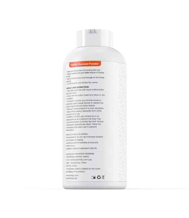 Tantaly Tantaly Renewal Powder 138g for Soft, Smooth TPE Doll Care