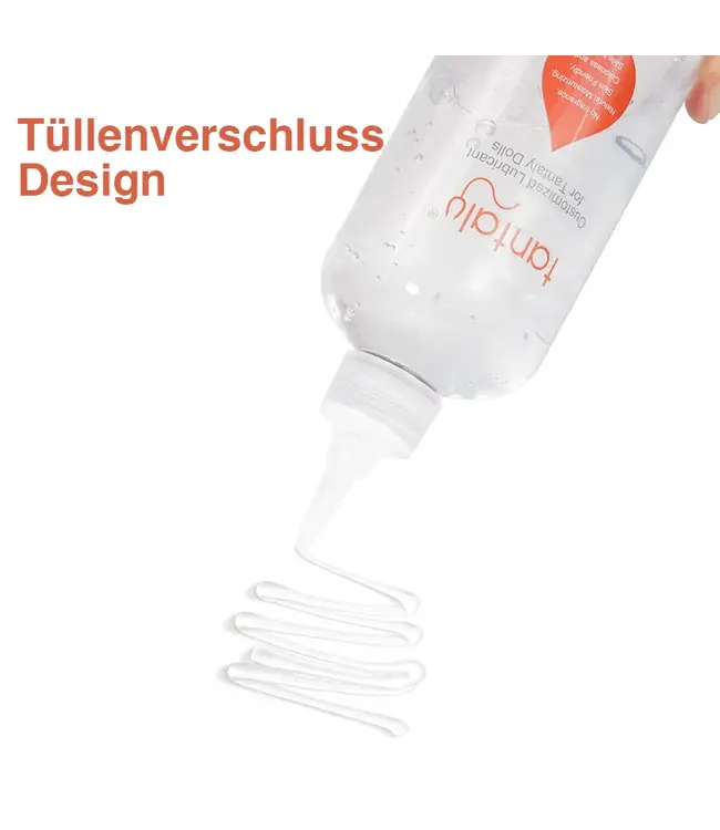 Tantaly Silky Smooth Waterbasis Glijmiddel 250ml – Veilig, Niet-Kleverend & FDA-Gecontroleerd
