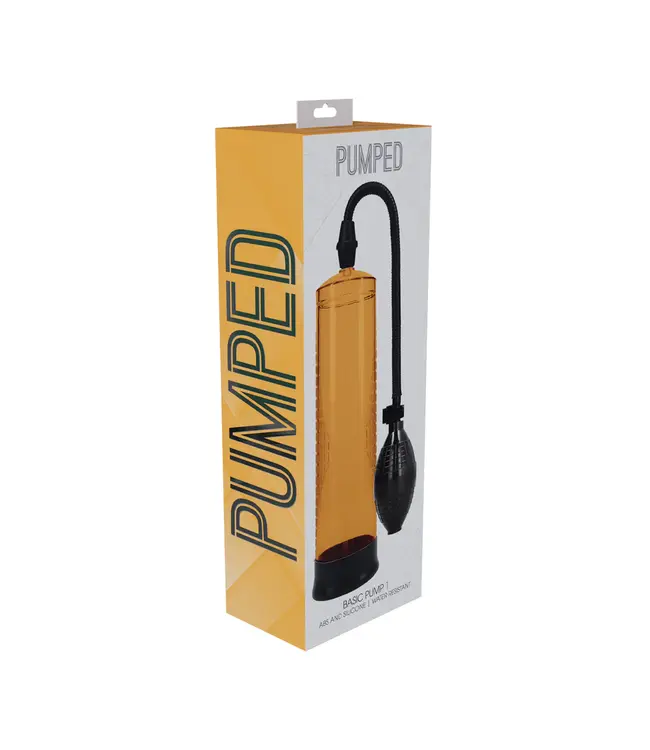 Pumped Basic Penispumpe Orange – Wirksam & wasserfest für Ihre Erektionsgesundheit