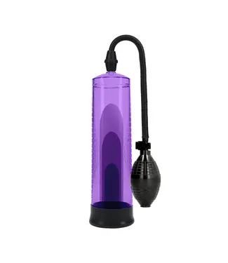 Pumped Basic Purple Penis Pump - Waterproof, Effective & Phthalate-Free