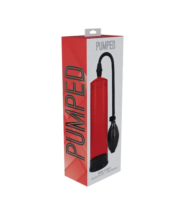 Pumped Basic Waterproof Penis Pump – Effective & Phthalate-Free for Erections