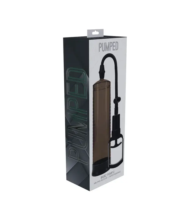 Pumped Basic Penis Pump V2 Black - Waterproof, Effective & Phthalate-Free