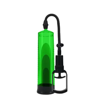 Pumped Penispomp Waterdicht V2 Groen – Effectieve Vacuümterapie Voor Erecties