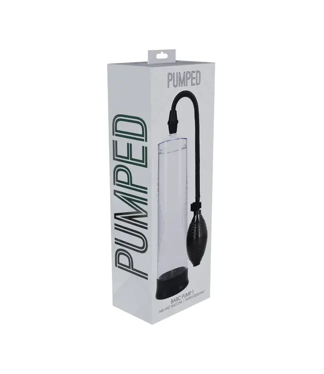 Pumped Basic Penis Pump V2 - Waterproof, Phthalate-Free & Effective for Health