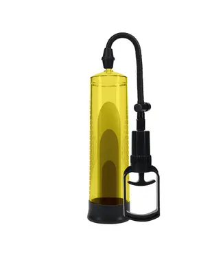 Pumped Penispomp Waterdicht Geel V2 – Veilig, Ftalatenvrij & Effectief Voor Erecties