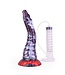 Kiotos Monstar Siliconen Serpent Dildo Met Spiraalvormige Schacht En Vloeistofkanaal 25 cm
