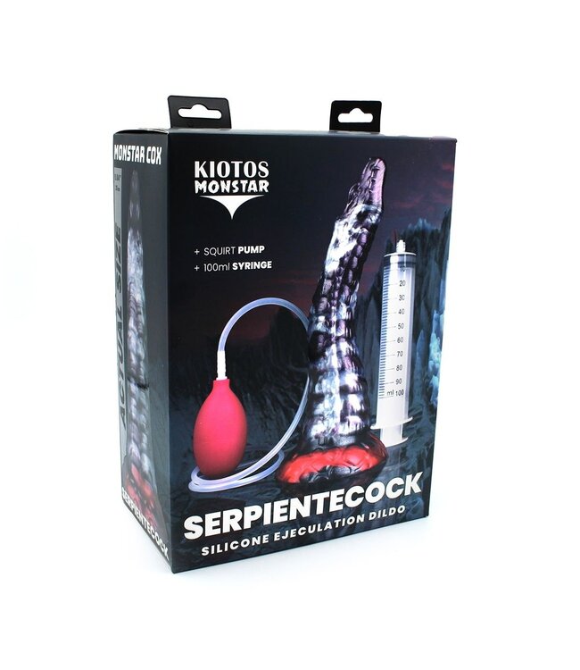 Kiotos Monstar Monstar Cox SerpienteCock 25cm - Silicone Spiral Dildo for Fantasy Fun