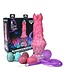 Kiotos Monstar Alien Oviposition Siliconen Dildo Met Eieren 20,3 cm