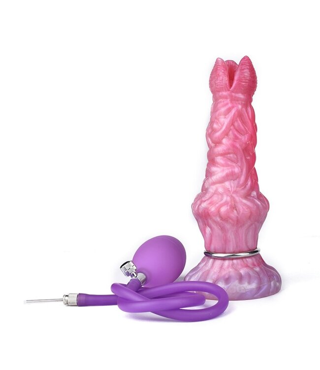 Kiotos Monstar Alien Oviposition Siliconen Dildo Met Eieren 20,3 cm
