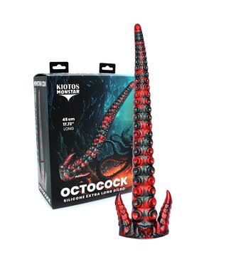 Kiotos Monstar Monstar Deepsea Tentacle Dildo 44,5 cm – Siliconen Tentakeldildo Met Zuignoppen