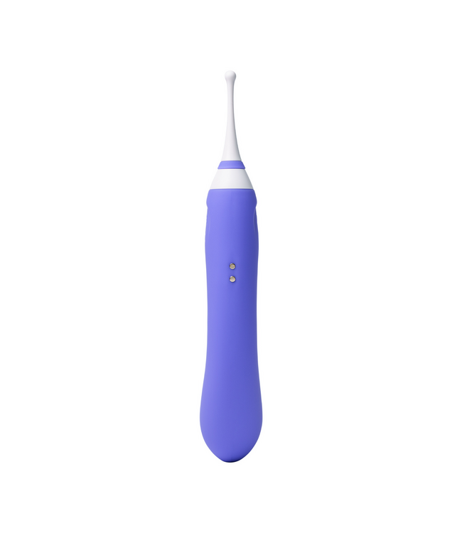 Lovense Lovense Dubbelzijdige Bluetooth Vibrator Paars Met 3 Siliconen Opzetstukken