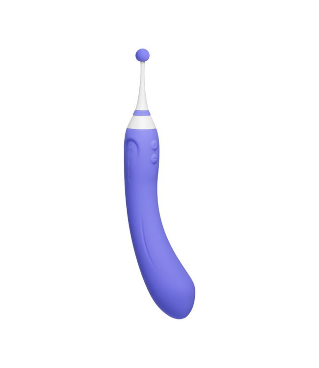 Lovense Lovense Dubbelzijdige Bluetooth Vibrator Paars Met 3 Siliconen Opzetstukken