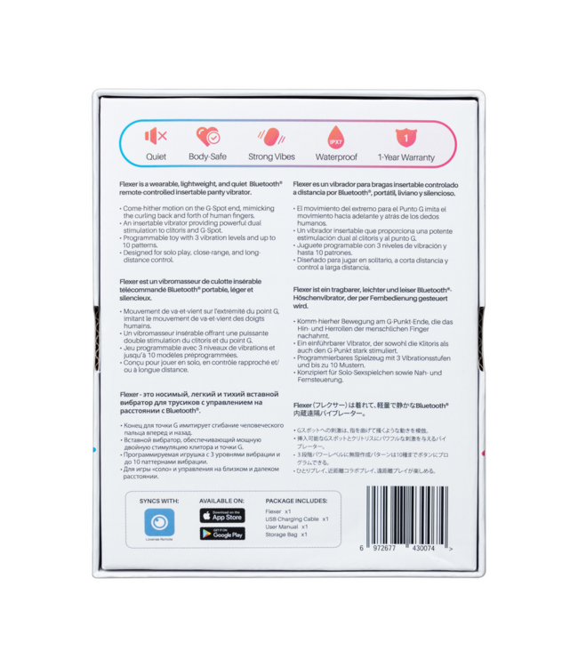 Lovense Lovense Draagbare Bluetooth Vingervibrator Roze – Compact & Krachtig