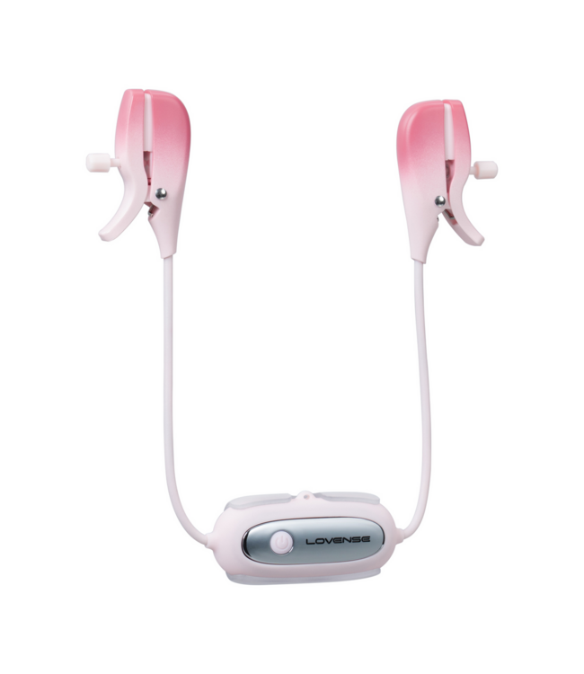 Lovense Lovense Bluetooth App-Controleerbare Vibrerende Tepelklemmen Roze