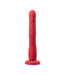 Lovense Lovense Gravity Bluetooth Vibrerende Dildo Met Zuignap 25,9 cm Rood