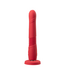 Lovense Gravity Red App-Controlled Vibrating Dildo with Suction Cup Base
