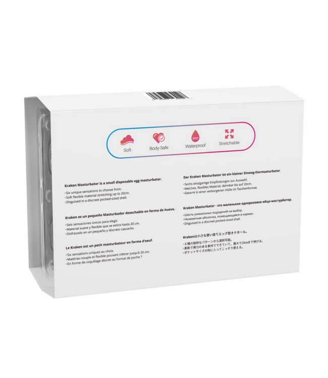 Lovense Kraken 6-Pack: Weiche, dehnbare Eier-Masturbatoren für Komfort & Hygiene