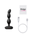 Lovense Lovense App-Bedrade Vibrerende en Roterende Anale Parels 17,25 cm Zwart