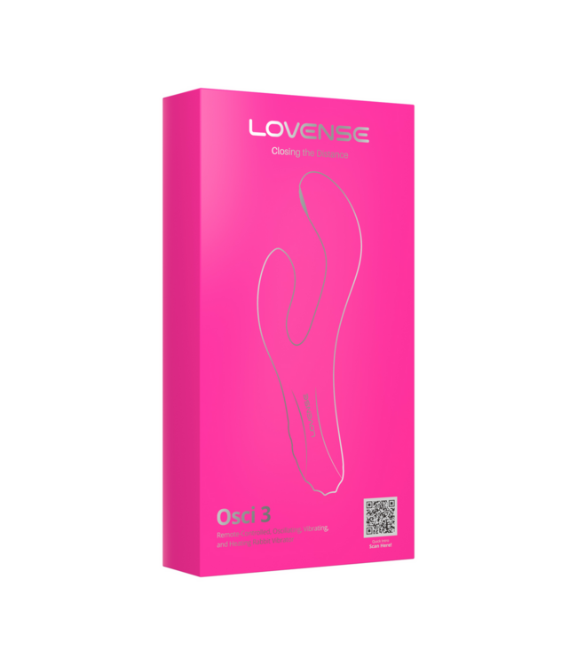 Lovense Lovense Osci Bluetooth Penis Massager Met Oscillerende Warmte Roze