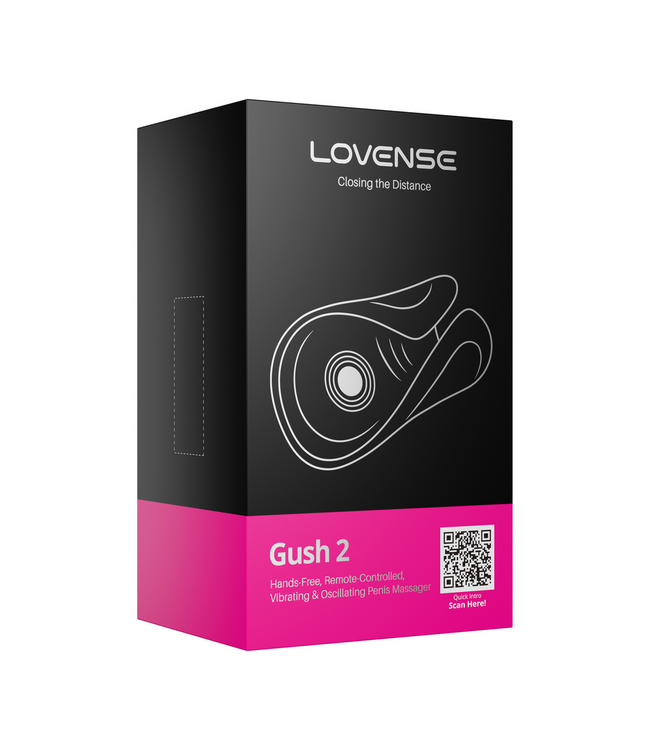 Lovense Lovense Bluetooth Penis Massager Met Verstelbare Omtrek, Vibratie & Oscillatie
