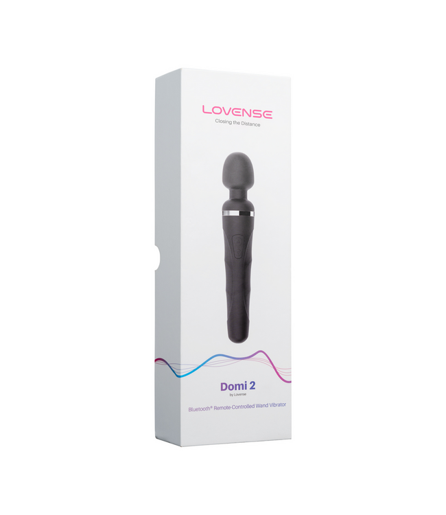 Lovense Lovense Domi Mini Wandmassager Met Bluetooth App En Verwisselbare Opzetstukken