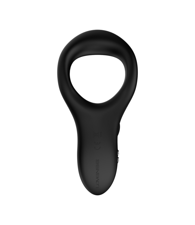 Lovense Diamo App-gesteuerter Bluetooth-Cockring – Vibrationsspaß in Schwarz