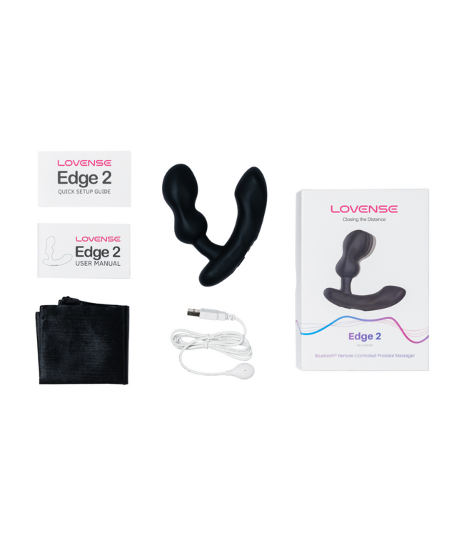 Lovense Lovense Dual-Motor Verstelbare Prostaatmassager Met App-Zwart