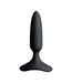 Lovense Hush 2 App-Controlled Butt Plug - Powerful Vibrations, 12 cm Black