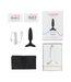 Lovense Lovense App-Controlled Vibrating Buttplug 12 cm Met 4 Maten En Verbrede Basis
