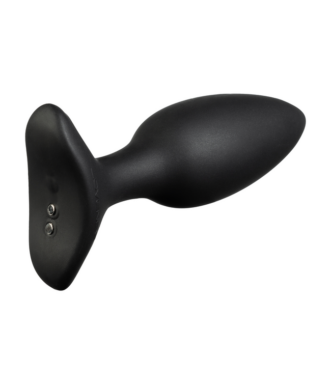 Lovense Hush 2 App-Controlled Butt Plug - 13.5 cm, Powerful Vibrations, Black