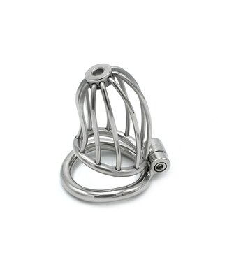Kiotos Steel Stainless Steel Chastity Cage with Key Lock - Durable & Comfortable