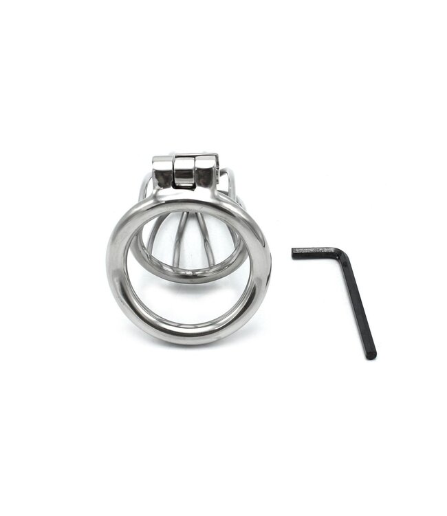 Kiotos Steel Stainless Steel Chastity Cage with Key Lock - Durable & Comfortable
