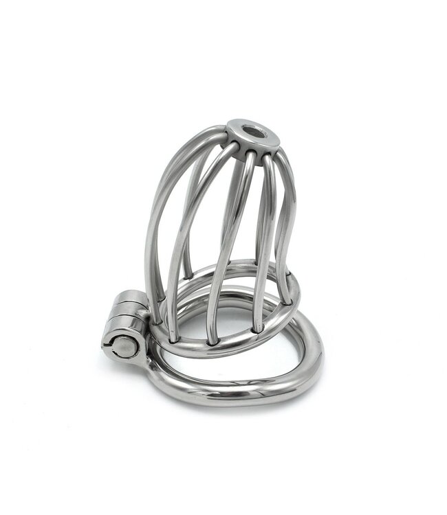 Kiotos Steel Stainless Steel Chastity Cage with Key Lock - Durable & Comfortable