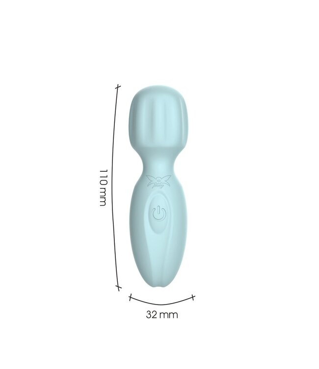 Pixey Ocean Mini USB Wand Vibrator – Compacte Waterdichte Stimulatie Voor Onderweg