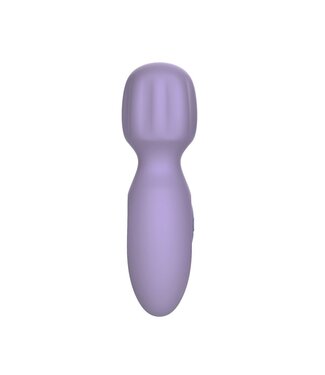 Pixey Compact USB-Oplaadbare Lilla Pixey Wand Vibrator Met Siliconen Behuizing