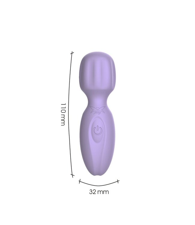 Pixey Pixey 2GO Lilac Wand Vibrator - Compact, USB Rechargeable & Waterproof
