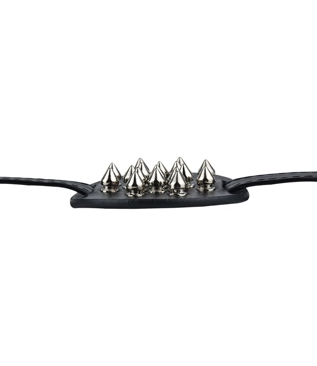 Kiotos Leather Mutiger Spiked Brustbinder mit scharfen Spikes | Verstellbar und leicht