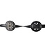 Kiotos Leather Mutiger Spiked Brustbinder mit scharfen Spikes | Verstellbar und leicht
