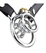 Kiotos Steel Elegant Stainless Steel Cone Cell Chastity Belt with Adjustable Strap